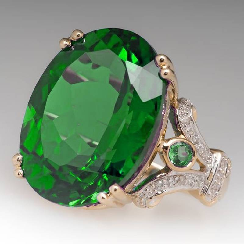 Edina® | Vintage Oval Glass Ring