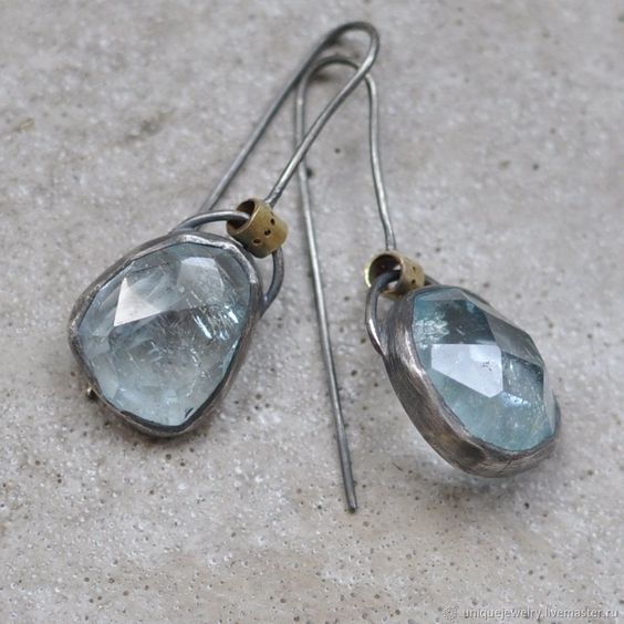 Thea® | Vintage Moon Glass Earrings