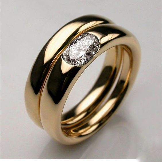 Eugenia® | Vintage Zirconia Golden Plated Ring