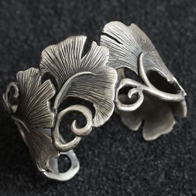 Jesica® | Vintage Silver Open Petal Ring
