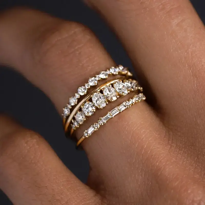 Regina® | Vintage Elegant Zirconia Ring Set