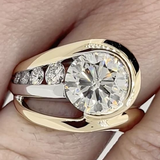 Cala® | Vintage Bright Spiral Golden Ring