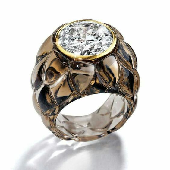 Jazmín® | Vintage Zirconia Seal Ring