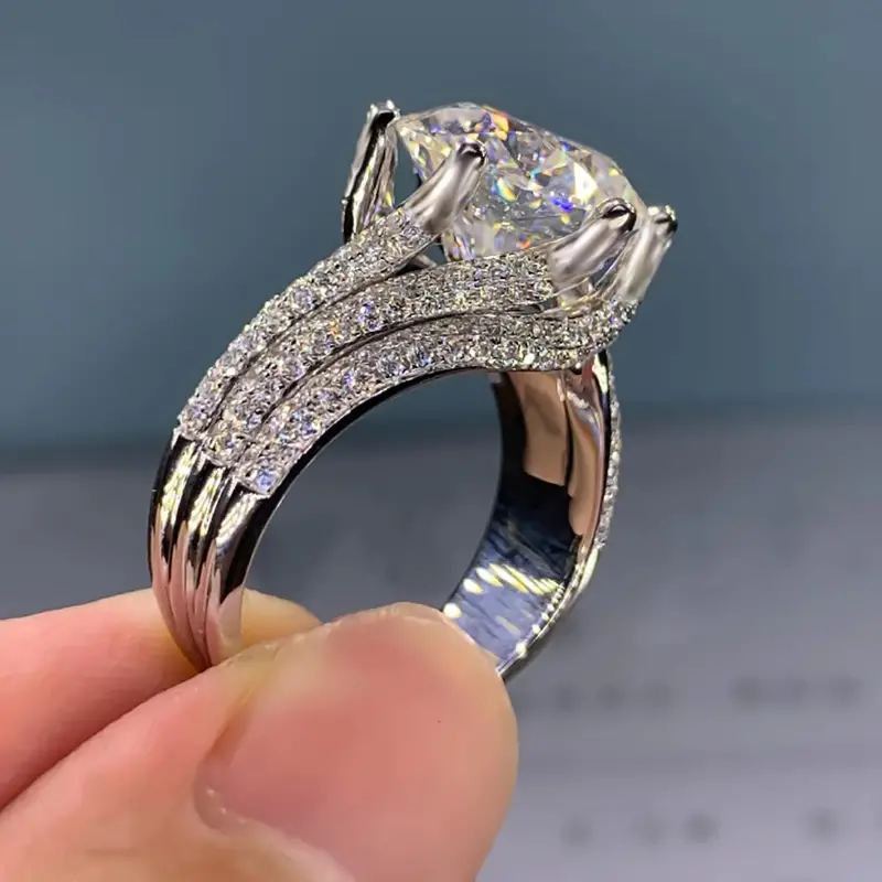 Estela® | Vintage Crystal Silver Ring