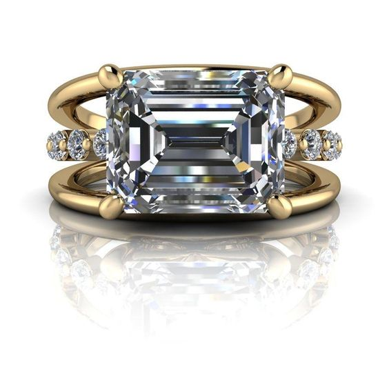 Emilia® | Vintage Zirconia Gold Layered Ring