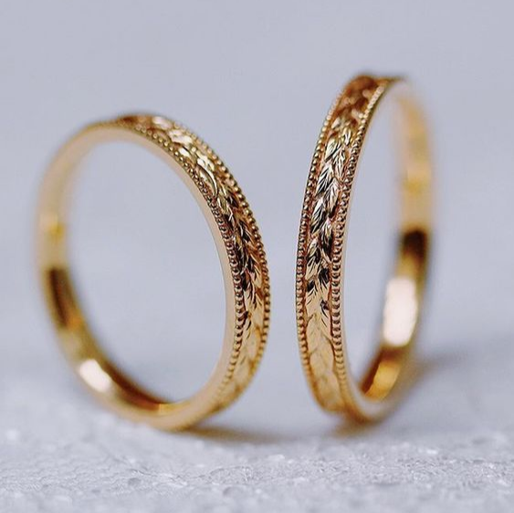 Brenda® | Vintage Couple Ring Set