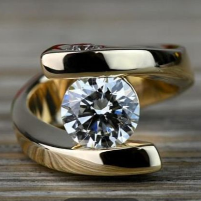 Paula® | Vintage Spiral & Zirconia Ring