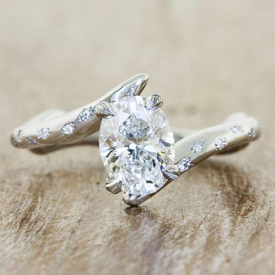Bianca® | Vintage Silver Crystal Ring