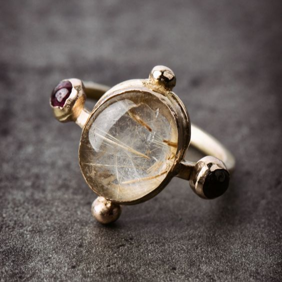 Paulina® | Vintage White Stone Ring