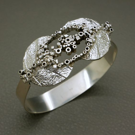 Lourdes® | Vintage Double Moon Silver Ring