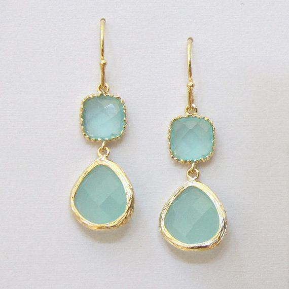 Eva® | Vintage Turquoise Moonstone Earrings