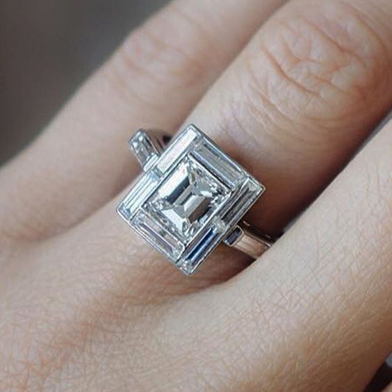 Araceli® | Vintage Cubic Glass Ring
