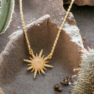 Sage® | Chiara Dainty Sun Necklace