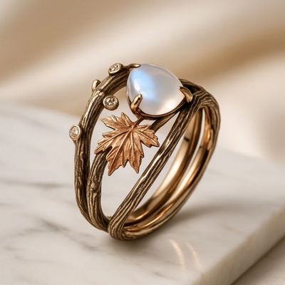 Elena® | Nature Moonstone Ring