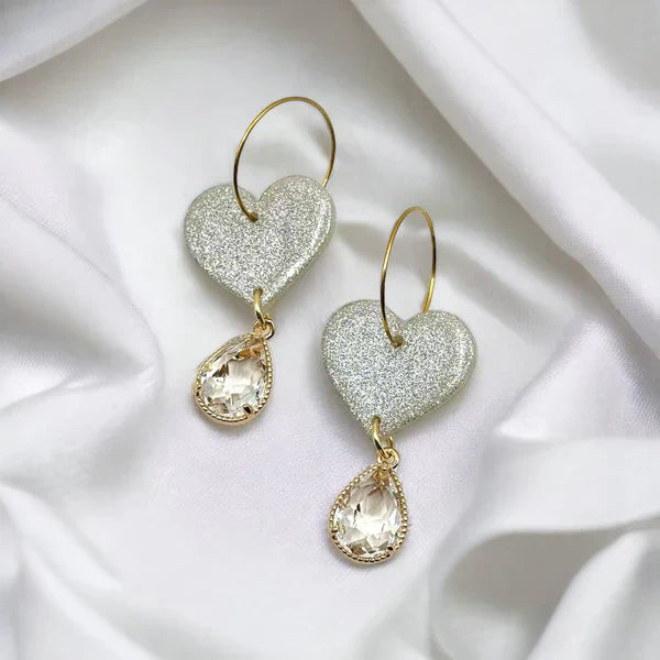 Juno® | Vintage Heart Bright Earrings